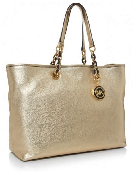 michael kors marigold bag|michael kors large gold tote.